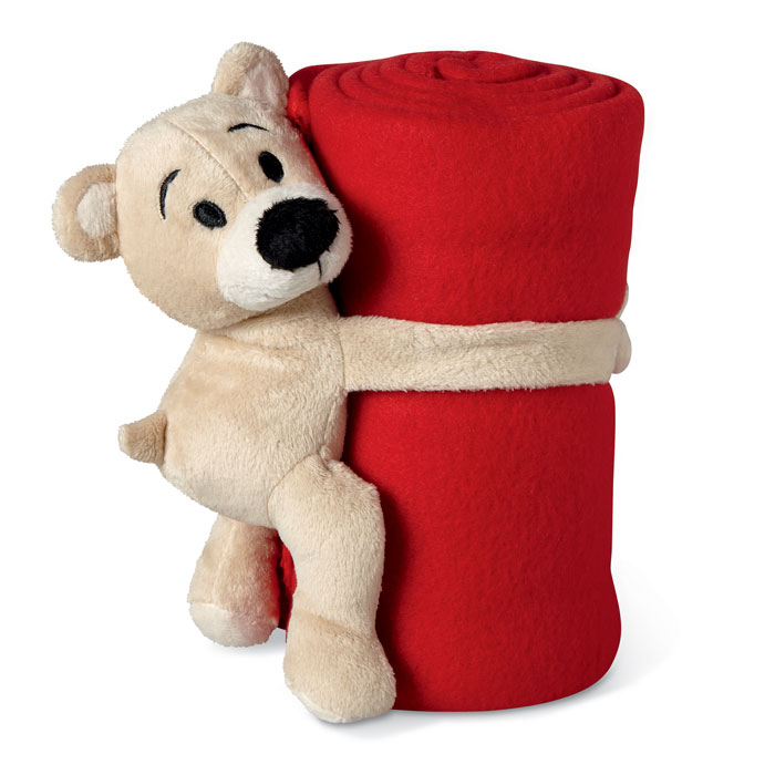 Pătură polar cu ursuleț        MO8252-05