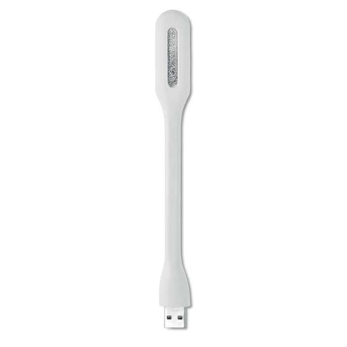 Lanternă portabilă, din PVC, cu 1 LED și USB.