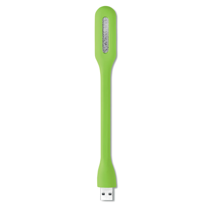 Lanternă portabilă, din PVC, cu 1 LED și USB.