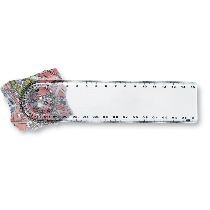 Riglă cu lupă de 15 cm, plasticKC3102-22