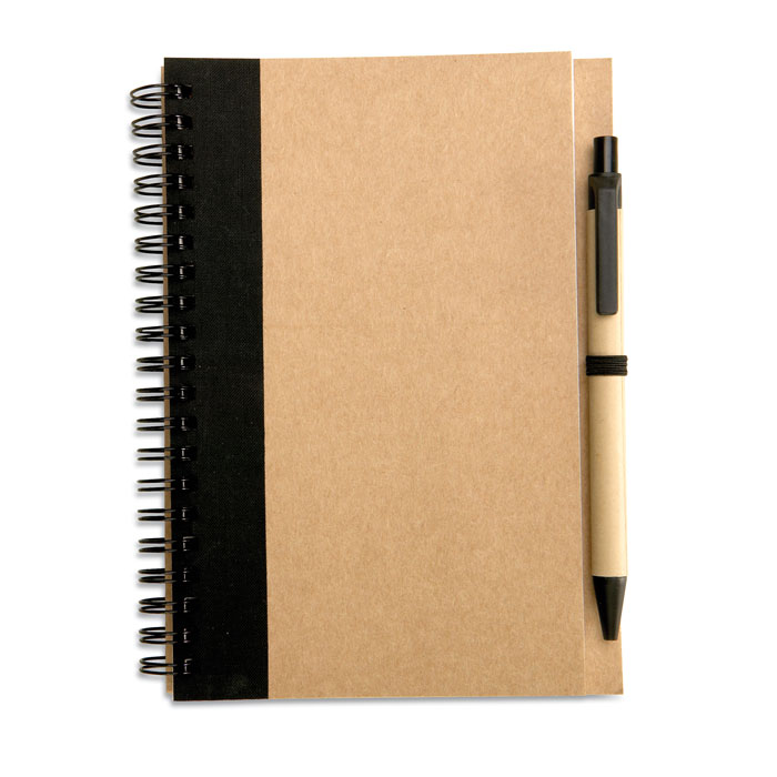 Bloc notes reciclat și pix     IT3775-03
