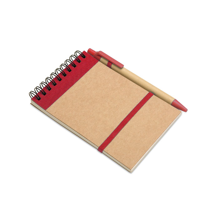 Bloc notes reciclat și pix     IT3789-05