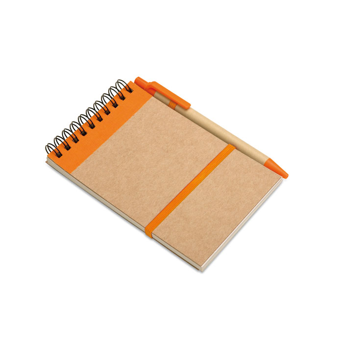 Bloc notes reciclat și pix     IT3789-10