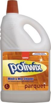 Detergent pardoseli cu ceara naturala Sano Poliwix Parquet 2L