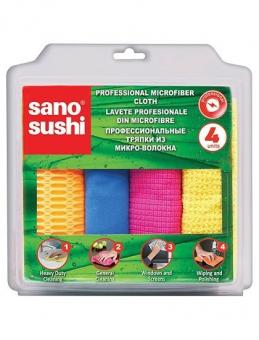 Laveta microfibra profesionala Sano Sushi 4buc