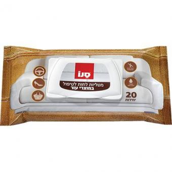 Servetele umede intretinere piele Sano Leather Care Wipes
