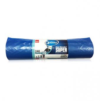Saci menaj 240L,10buc, 115*130 Sano Optima Super albastri