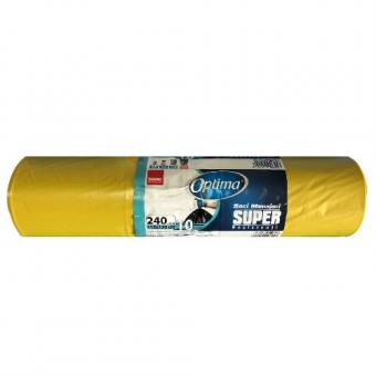 Saci menaj 240L,10buc, 115*130 Sano Optima Super galbeni
