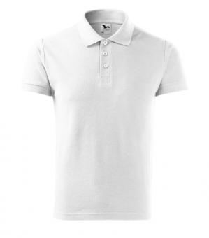 Tricou polo pentru bărbaţi Cotton 212 - alb