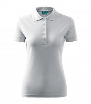Tricou polo pentru damă Pique Polo 21A - alb