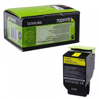 LEXMARK 70C2HYE TONER CARTRIDGE YELLOW