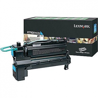 LEXMARK X792X1CG CYAN TONER