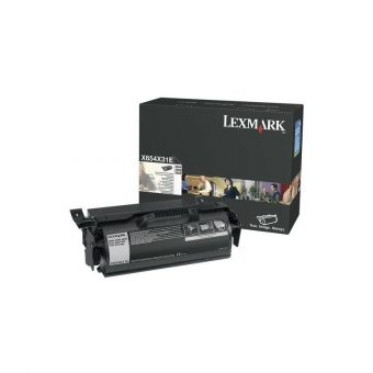 LEXMARK X654X31E BLACK TONER