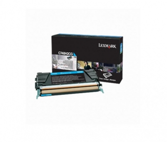 LEXMARK C748H2CG CYAN TONER