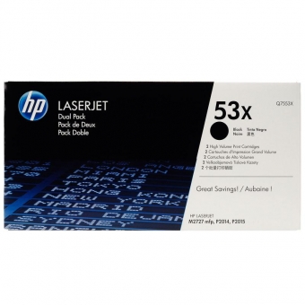HP Q7553XD BLACK TONER CARTRIDGE