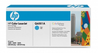 HP Q6001A CYAN TONER CARTRIDGE