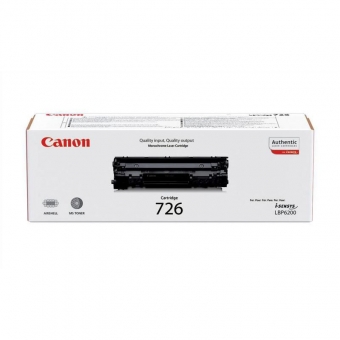 CANON CRG726 BLACK TONER CARTRIDGE