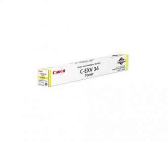 CANON CEXV34Y YELLOW TONER CARTRIDGE