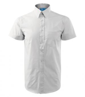 Cămaşă pentru bărbaţi Shirt short sleeve 207 alba