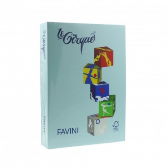 HARTIE COLORATA 80G/MP A4 106 ALBASTRU DESCHIS FAVINI