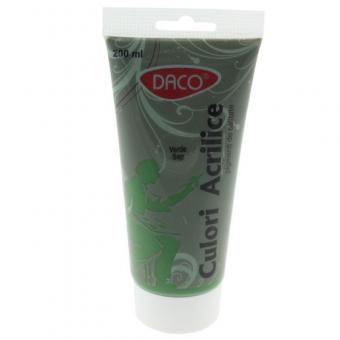 Culori acril 200 ml Verde Sap DACO 
