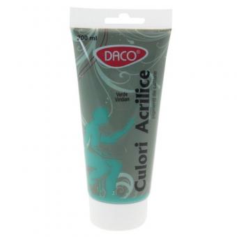 Culori acril 200 ml Verde Viridian DACO 