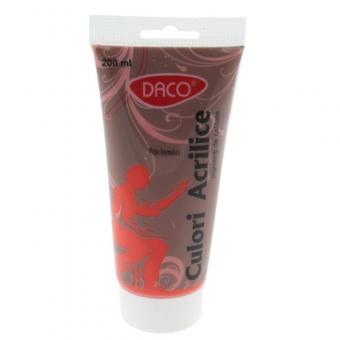 Culori acril 200 ml Rosu Vermilon DACO 