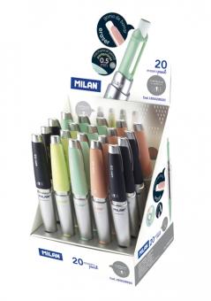 Creion mecanic Capsule Silver MILAN