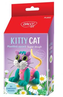 Plastilina usoara KITTY CAT PL602 DACO