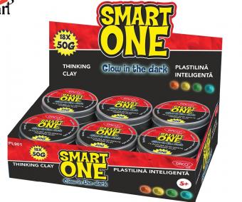 Plastilina inteligenta 50G GLOW IN THE DARK PL900F DACO