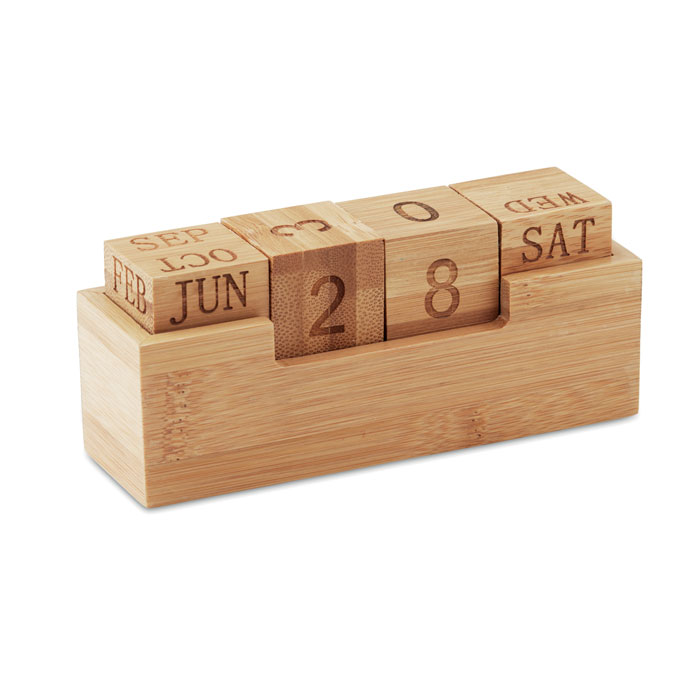 Calendar din bambus            MO9404-40