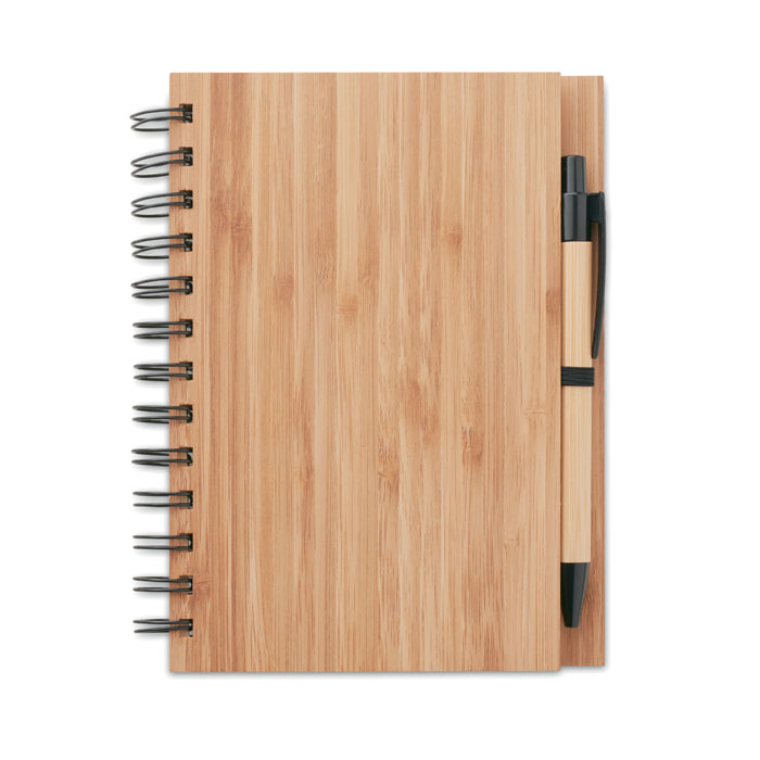 Carnet din bambus cu pix       MO9435-40