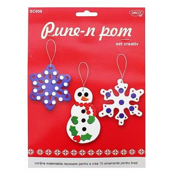 Set creativ Pune-n pom Daco SC058