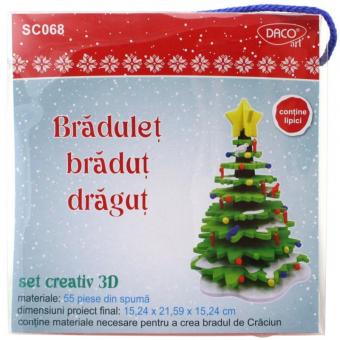 Set creativ - SC068 Bradulet bradut dragut DACO
