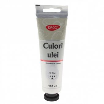Culori ulei 100 ml Alb DACO CU4100W