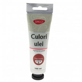 Culori ulei 100 ml Rosu Carmin DACO CU4100RC