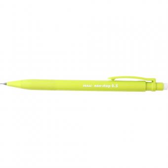 Creion mecanic PENAC Non-Stop, rubber grip, 0.5mm, varf plastic - corp verde pastel