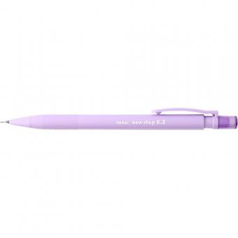 Creion mecanic PENAC Non-Stop, rubber grip, 0.5mm, varf plastic - corp violet pastel