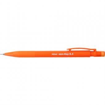 Creion mecanic PENAC Non-Stop, rubber grip, 0.5mm, varf plastic - corp orange pastel