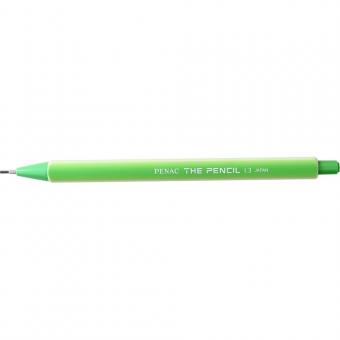 Creion mecanic PENAC The Pencil, rubber grip, 1.3mm, varf plastic - corp verde