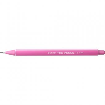 Creion mecanic PENAC The Pencil, rubber grip, 1.3mm, varf plastic - corp roz