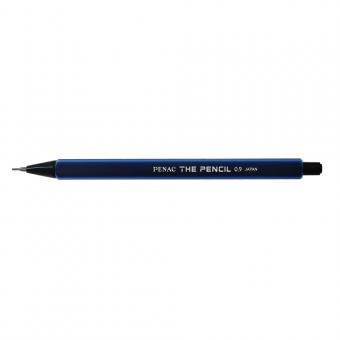 Creion mecanic PENAC The Pencil, rubber grip, 0.9mm, varf plastic - corp bleumarin