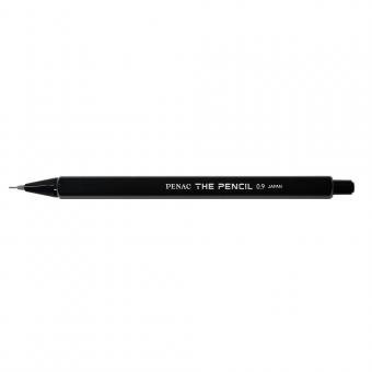 Creion mecanic PENAC The Pencil, rubber grip, 0.9mm, varf plastic - corp negru