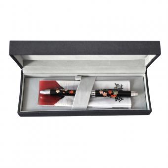 Pix multifunctional de lux PENAC Maki-E - Aki & Haru, in cutie cadou, corp negru