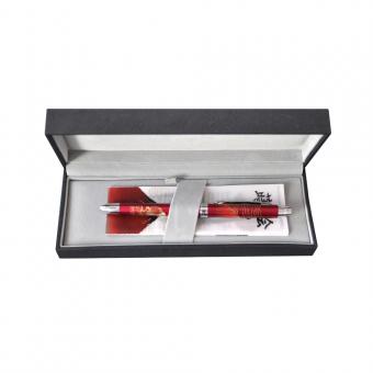Pix multifunctional de lux PENAC Maki-E - Mount Fuji, in cutie cadou, corp bordeaux