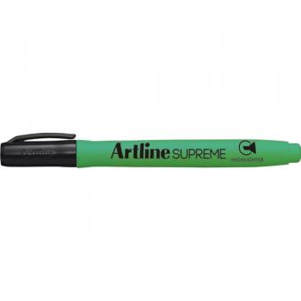 Textmarker ARTLINE Supreme, varf tesit 1.0-4.0mm - verde fluorescent