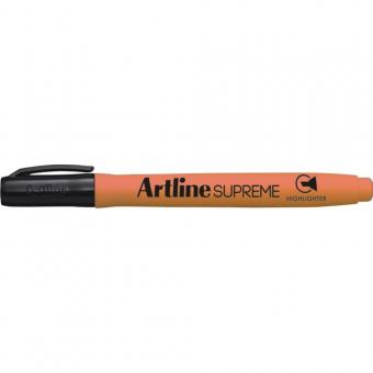 Textmarker ARTLINE Supreme, varf tesit 1.0-4.0mm - portocaliu fluorescent