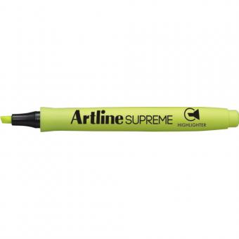 Textmarker ARTLINE Supreme, varf tesit 1.0-4.0mm - galben fluorescent