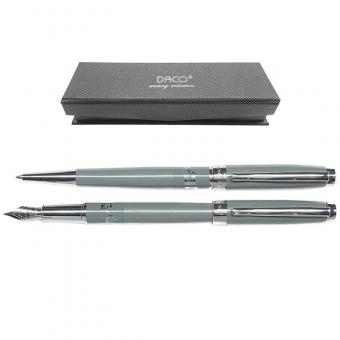 Set pix + stilou DACO gri SE268GR