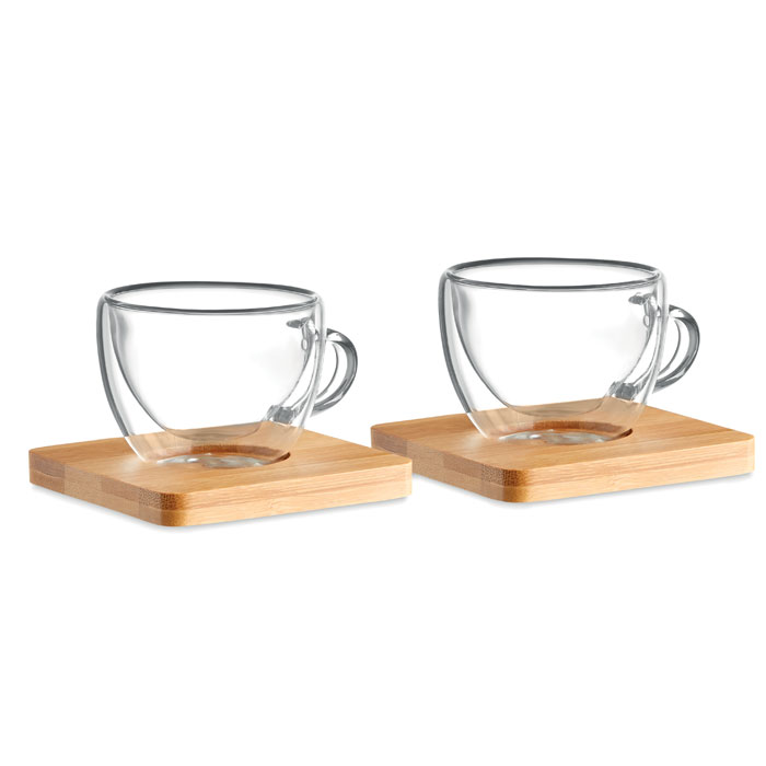 2 pahare expresso perete dublu MO9709-22